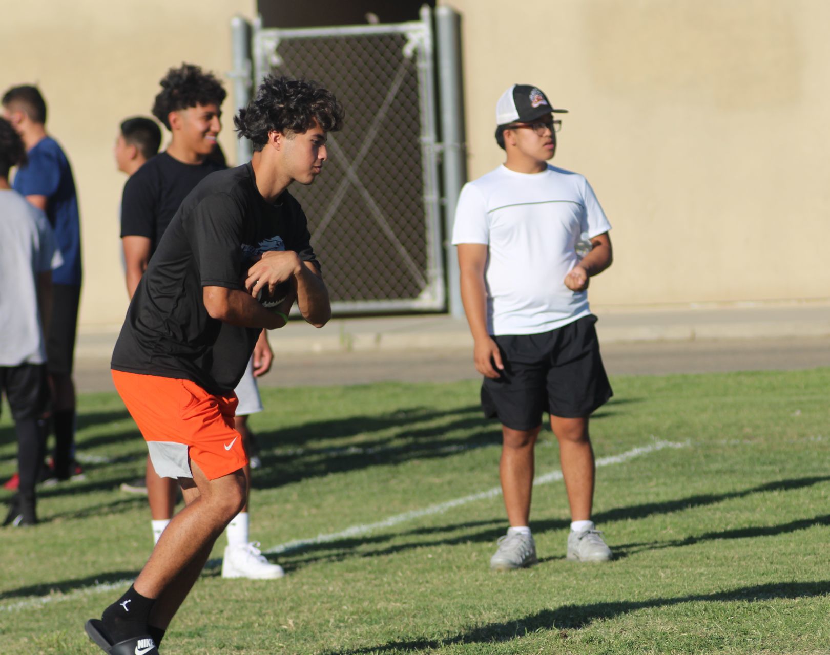 Selma hosts youth football camp